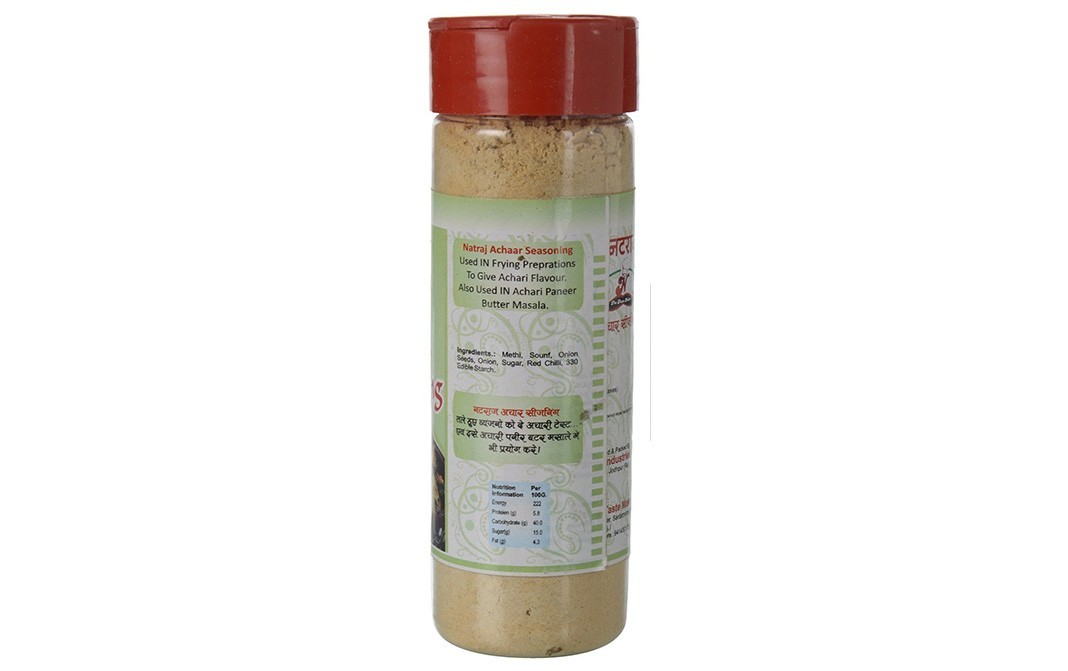 Natraj Aachar Seasoning    Plastic Bottle  125 grams